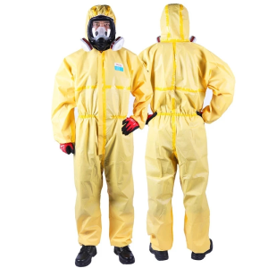 PieceChemical Work CoverallProtective Clothing Hazardous Chemical Liquid Sulfuric Acid And Alkali Resistant ProtectionOne