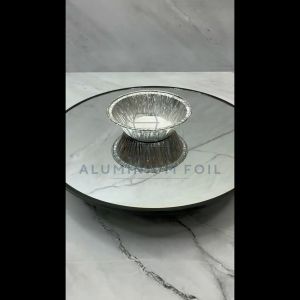 Wadah Aluminium Foil Cup 1 Dus Rx 209 Ukuran Kecil 60 Ml Cocok Sebagai Cetakan Egg Tart Portugis