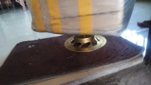 BÀN XOAY CÂY CẢNH (có khoá)bonsaicắm hoa cây cảnh Mỹ nghệ tải 100kg mặt 22 (tặng bôi trơn)