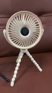 พัดลมพกพาขนาดเล็ก ปลาหมึก พิเศษสำหรับเด็ก พัดลมปลาหมึก ชาร์จ USB ได้