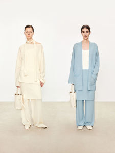 CHICJOC Cloud Soft Silk Cashmere Open Cardigan Layered Wear Airy Sensation Top/Skirt/Pants Spring 2025 Ladies Knittedwear