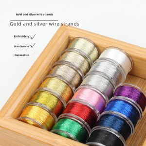 QINGPIN | Metallic Thread French Embroidery Thread