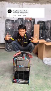 Sangkar radja EXLUSIVE RCI - Sangkar decal - sangkar kotak - Sangkar RCI radja company