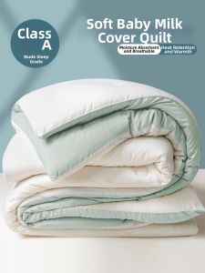 Gaorui | Thick Warm Quilt for Single Dorm Room Summer Air Conditioning Autumn Spring Winter
