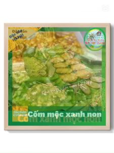 1KG_CỐM DẸP XANH NON ĐẶC SẢN CỦA THỦ ĐÔ HƯƠNG VỊ DẺO THƠM