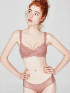 Miss Curiosity | Minimizing Anti-Sagging French Lace Bra Set
