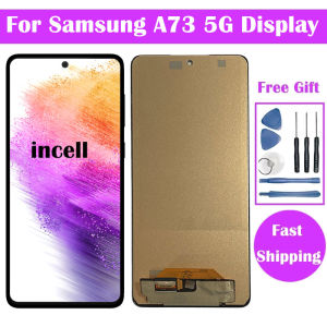 6.7 incell Display For Samsung Galaxy A73 5G A736B A736B/DS LCD With Touch Screen Digitizer with Frame Assembly Replacement