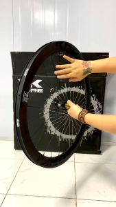 Bánh xe Road Đĩa hàng Kore niềng xe cacbon hàng chuẩn đẹp 24/24lỗ căm dành cho xe đạp