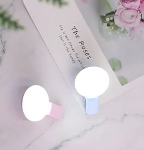 STTKGZD | Portable LED Lamp Phone Live Video Beauty Light Universal Mobile Phone Selfie Fill Light USB Charge Photography Clip Ring Light