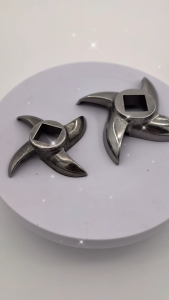 Stainless Steel Meat Grinder Blade 12/22 Type Accessories Fast Meat Rust-Proof Design