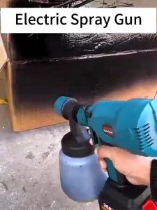 Cordless Paint Sprayer Electric Spray Gun 800ML Multifunctional small paint spray machine Removable Flow Adjustment