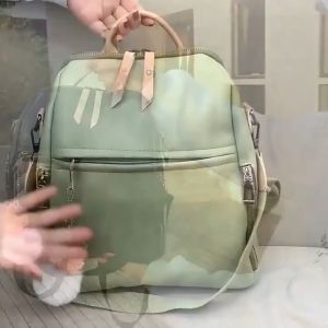 KAHASIL Tas Ransel Wanita Backpack Bahan Kulit PU Leather Premium KHBAG20