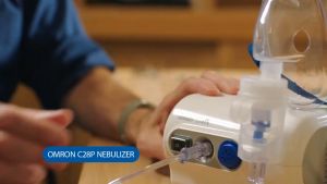 Máy Xông Mũi HọngXông Khí Dung Omron NE - C28 Nhật Bản