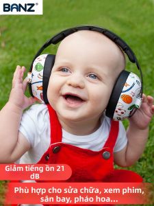 Băng Đô Trẻ Em BANZ Giảm Áp Lực Khi Bay Giảm Tiếng Ồn Tương Tự Như Tiếng Ồn Tự Bảo Vệ Tai Cho Trẻ Em Giảm Tiếng Ồn 2400