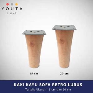 Kaki Sofa Retro Kayu Lurus: Pilihan Tahan Lama dan Desain Klasik
