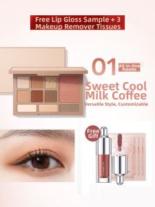 CARSLAN | Suning Self-Operated Karisslan Ten-Color Eyeshadow Palette Highlighting Blush One-Piece Earth Tone All-Match Eye Makeup