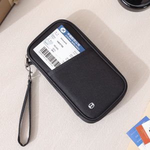 Ví Đựng Hộ Chiếu Chống RFID Ví Đựng Giấy Tờ Du Lịch Gia Đình Hộp Đựng Thẻ Tín Dụng Túi Du Lịch Cần Thiết Bằng Vải Polyester