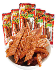 Spicy Chicken Tendon Snacks Nostalgic Childhood Memories Leisure Food Big Gift Pack for 8090 Generation Dried Vegetable Products
