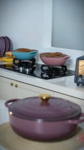 Nut-free Enamel Pot Household Stew Pot Stew Pot Casserole Soup Pot Non-stick Pot