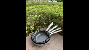 [SIÊU SALE MEGA 3.3] Chảo Inox 304 Chống Dính 5 Đáy Kalpen Gliter KP-8716 16cm KP-8720 20cm Bắt Từ Tốt Siêu Bền