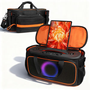 UEB Portable Speaker Carry Tote Bag Shockproof Protective Case with Shoulder Strap for PartyBox On The Go2 Portable Party Speaker