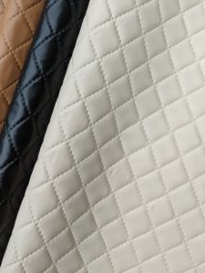 Handmade Decorative Diamond Weave 1.0 Ohm Standard Fake Embroidered Plaid Retro Eco-Leather Sofa Decoration Hard Cover DIY