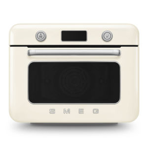 SMEG 10-in-1 Multifunction 30L Countertop Combi Steam Oven Cream COF01CRUK (2yrs warranty)