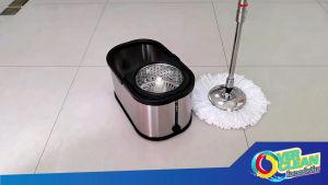 Overclean ม็อบถูพื้นสแตนเลสแท้ ทนทานมาก แข็งแรงสุด