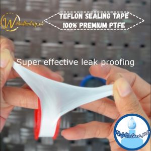 Tubero Teflon Tape High Quality 100% Premium PTFE 0.1mm thick Strong wont break on application pump accessories anti leak