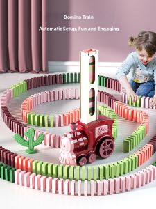 YUERBAO | Automatic Electric Domino Train Toy
