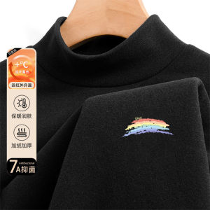 Áo Sơ Mi Lót Lông Cừu Dày Dặn Cổ Cao Phong Cách Mỹ Cho Nam Mùa Đông Áo Lót Dày Dặn Thoải Mái Thời Trang