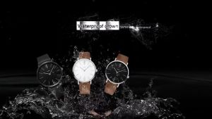 YAZOLE  Jam Pria import original  YZL506 tahan air water resistant tali kulit berkwalitas