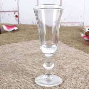 LZD Hot Sale Transparent Wineglass White Wine Glass Small Goblet Maotai Cup Shot Glass Household Small Size Wine Glass 10ml