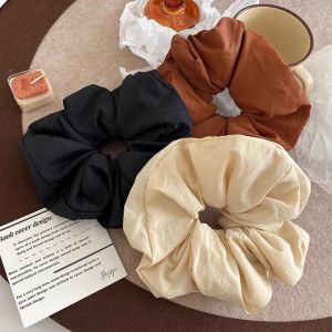 ยางรัดผมทรงกลมสไตล์อินส์ ยางรัดผมทรงหางม้าสูง ยางรัดผมทรงเมฆ ยางรัดผมทรงลำไส้ใหญ่สไตล์ฝรั่งเศส ยางรัดผมสไตล์ย้อนยุค ประดับผม