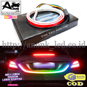 Lampu Led Bagasi Truk Bus 120cm 24Volt / Led Tail Trunk RGB 24 Volt 60LED