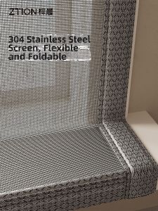 ZTION | Tear-resistant Stainless Steel Mosquito Net No-Drilling Installation Window Screen