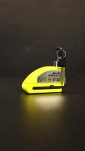 Ổ khóa đĩa xe máy báo động chống trộm khóa phanh dĩa xe