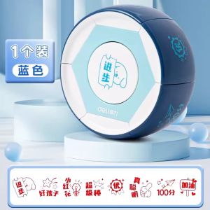 Award Stamp Teachers Use Homework to Correct Kids Students Performance Homework Exam Daily Evaluation Language Praise Seal for Encouragement You Are Awesome Red Flower Come on Thumb Trophy Stamp Combination Suit