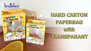 Paperbag Mika Transparant Ulang Tahun Goodie Bag Kantong Kertas Happy Birthday