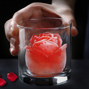 Creative Silicone Rose Ice Cube Mold for Whiskey Ice Tray Coffee Cocktail Ice Maker Kitchen Cooking Tools Ice Cubes Molds