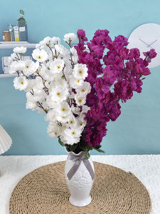 Bộ 7 Cành Hoa Mai Trang Trí Phòng Khách Giả Bằng Vải Lụa Thủ Công Hoa Tươi Hoa Giả Trang Trí Nhà Hoa Tươi Hoa Tươi Hoa Tươi