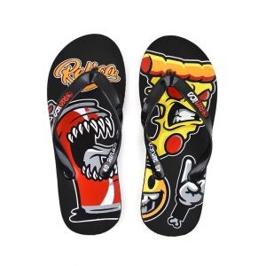 RELICA STONEY BLACK-Sandal Pria Sandal Jepit Pria Sandal Distro