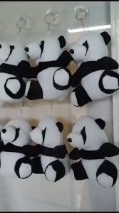 Boneka Gantungan Kunci Kaca Mobil & Tempelan Kaca Cop Kaca per 12pcs
