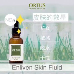 NEW! Ortus Officinal Skincare - Enliven Skin Fluid (30ml) / Delicate Sensitive Dehydrated Dry Skin