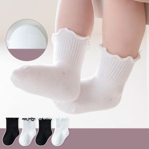 0-12Years Beauty Girls Socks Cotton Soft Childrens Frilly Kids Socks For Girls Fashion Princess Baby Sock Spring Autumn 2023
