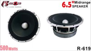 โหดมาก!! แม่เหล็กหล่อ ลําโพงเฟสปลั๊ก 6.5 นิ้ว ลำโพงเสียงกลาง 6.5นิ้ว R STRONG รุ่นR-619 MAX กำลังเสียงสูงสุด 500 วัตต์ ข้างละ 395 บาท พร้อมจัดส่ง