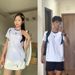 Áo Cầu Lông Quần Cầu Lông Bộ Cầu Lông Nam Nữ Chuyên Nghiệp Vải Thoáng Khí A959 - V Badwear