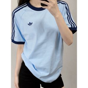 adidas | Retro American Style Blue T-Shirt