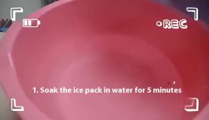 Reusable Gel Ice Bag Automatic Water Absorption Insulated Ice Pack Pain Cold Compress Cooling Bag Food Keep Fresh Ice Pack