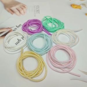【Hot Sale】1.4M Cable Protector Colorful Spring Cord Winder Charging Cable Cover Earphone Protector Organizer